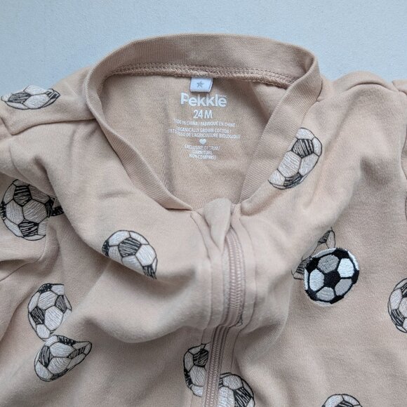 (4/$20) Pekkle - Infant Organic Cotton Sleeper - Picture 3 of 5